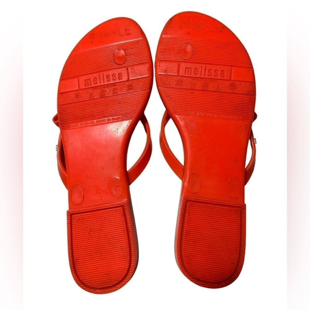 Melissa Harmonic + Jason Wu Tangerine Sample Size 5 US Sandals - Picture 3 of 6